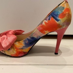 ダイアナ　パンプス　DIANA 23.5cm サンダル　DIANA ピンク　の画像