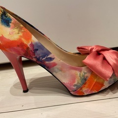 ダイアナ　パンプス　DIANA 23.5cm サンダル　DIANA ピンク　の画像