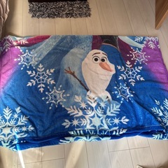 アナと雪の女王毛布シングルサイズ新品の画像