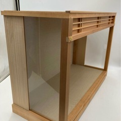 未使用 神棚ケース 屋小用ケース 神棚 神具 ガラス扉 箱入の画像