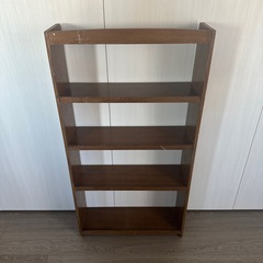 ヴィンテージ　本棚　薄型の画像
