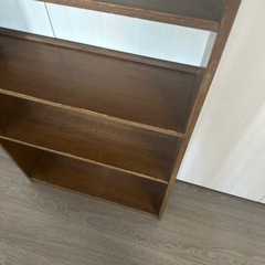 ヴィンテージ　本棚　薄型の画像