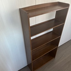 ヴィンテージ　本棚　薄型の画像