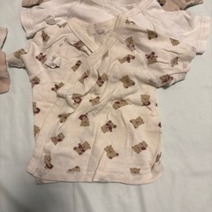 お話中　50〜60コンビ肌着　短肌着　8着セットの画像