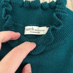 earth music&ecology レディース　ニットの画像