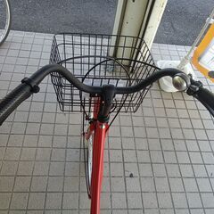 リユースのサカイ栃木店★ジモティ割あり★  自転車 26インチ レッド クリーニング済み TC11617の画像
