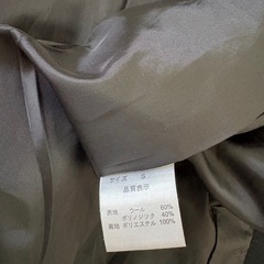 fascinate conscious コート 黒　Sの画像