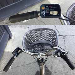 h-213△ q 岐阜発/パナソニックviviDX/電動アシスト自転車/26インチ/3段変速/バッテリー8Ah/充電器なし/走行確認/現状品/管18s/R7.11/10 △の画像