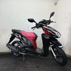 HONDA ホンダ CLick125 クリック FIインジェクション  ４サイクル小型二種バイク 通勤通学配達にオススメ 福岡市内発 全国陸送可能 Dio110似の画像