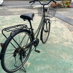 0623 SAIMOTO自転車 27型 カーキーの画像