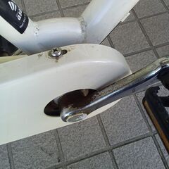 リユースのサカイ栃木店★ジモティ割あり★ asahi INNOVATION FACTORY　子供用自転車 16インチ アイボリー クリーニング済み TC11619の画像