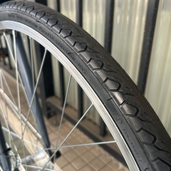 🔹クロスバイク 6段・オートライト 前後タイヤ新品✨の画像