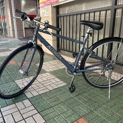 🔹クロスバイク 6段・オートライト 前後タイヤ新品✨の画像