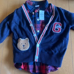 90cm 未使用ベビー服の画像