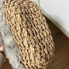 ラビットファーカゴバッグの画像