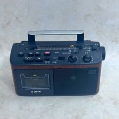 A8302【お買い得商品‼】SONY ソニー 2000年製 ラジカセ ラジオカセット カセットレコーダー  CFM-A50の画像
