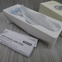 ( E-23 )3COINS スリーコインズ and us マルチフェイシャルケアツール 美顔器 Type-C充電 未使用 長期保管品 通電確認済みの画像