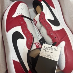 【新品】JORDAN BRAND AIR JORDAN 1 RETRO LOW OG VARSITY RED 28.5cmの画像