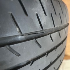 225/60r17 2019年製造 ヨコハマ　ブルーアース　中古 夏タイヤの画像