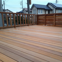 珍しいかも👀✨ウッドデッキ作業員募集中の画像