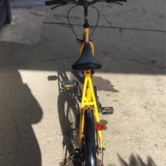 A-222△ v 岐阜発/ HUMMER/ ハマー/ 折りたたみ自転車/ 20インチ/ 変速なし/ 走行確認/ 現状品/ KB/ R7.11/12 △の画像