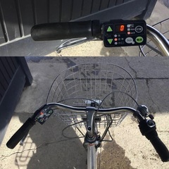 h-215△ q 岐阜発/ヤマハPAS GEAR/電動アシスト自転車/24インチ/3段変速/バッテリー8.7Ah/充電器なし/走行確認/現状品/管18s/ R7.11/12 △の画像