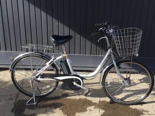 h-215△ q 岐阜発/ヤマハPAS GEAR/電動アシスト自転車/24インチ/3段変速/バッテリー8.7Ah/充電器なし/走行確認/現状品/管18s/ R7.11/12 △