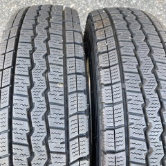 145R12 6PR　軽トラック 軽バン 冬タイヤ ！の画像