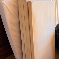 シルグルベッド　フレーム　マットレスセット　引き出し付きの画像