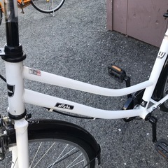 ジモティ割引有★【ジャングルジャングル岸和田店】自転車 シティサイクル ママチャリ ホワイト 27インチ 南大阪 岸和田市 貝塚市 泉佐野市 和泉市 忠岡町 熊取町の画像