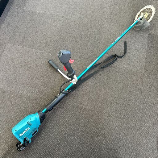 店頭引き渡し 中古 makita マキタ 充電式草刈機 MUR369UD 動作確認済み