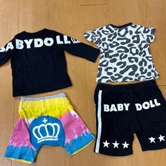 BABYDOLL 80cm 4枚セットの画像