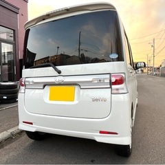 車検R9年6月迄❗️タント カスタムX❗️L385S❗️パワースライドドア❗️4WD❗️スタッドレス❗️の画像