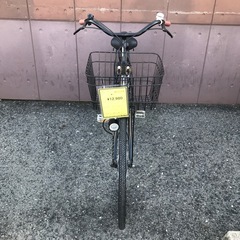ジモティ割引有★【ジャングルジャングル岸和田店】自転車  シティサイクル ママチャリ ブラック 27インチ 南大阪 岸和田市 貝塚市 泉佐野市 和泉市 忠岡町 熊取町の画像
