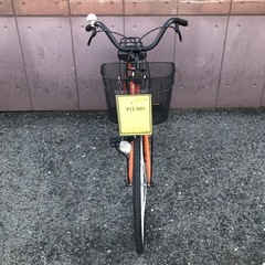 ジモティ割引有★【ジャングルジャングル岸和田店】自転車 シティサイクル ママチャリ オレンジ 26インチ 南大阪 岸和田市 貝塚市 泉佐野市 和泉市 忠岡町 熊取町の画像