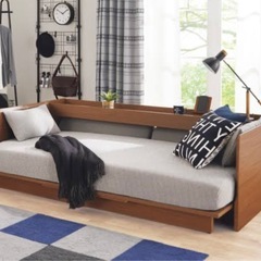 ニトリの2wayソファーベッドの画像