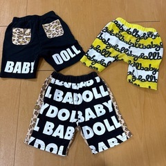 BABYDOLL 80cm 3枚セットの画像