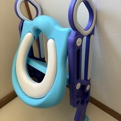 補助便座　ブルーの画像
