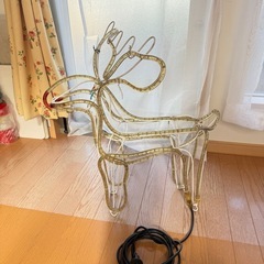 【受け渡し予定者あり】“クリスマス”サンタ・トナカイ　イルミネーションの画像
