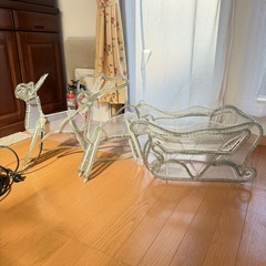 【受け渡し予定者あり】“クリスマス”サンタ・トナカイ　イルミネーションの画像