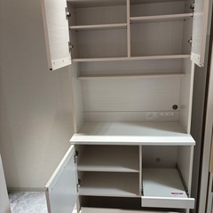 アイリスオーヤマ　食器棚　の画像