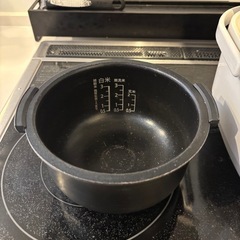 SHARP 炊飯器 KS-CF05B-W 0.54L（3合炊き）の画像