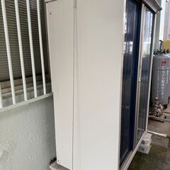 【美品】takubo　物置　中古　ブルー　鍵付きの画像