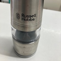 O2511-392 Russel Hobbs 電動ミル ソルト＆ペッパー 7921JP 通電確認済み 単3電池4本使用 ※電池は付いていません 中古の画像