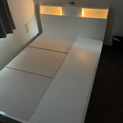 ニトリ　ダブルベッドフレーム　アザン3　の画像