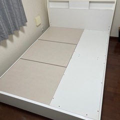 ニトリ　ダブルベッドフレーム　アザン3　の画像