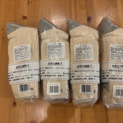 純綿軍足先丸　綿100% 6足セット× 4個 靴下 25-26cmの画像