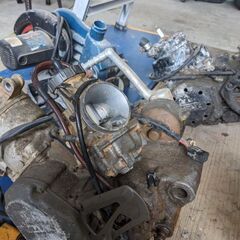 スズキＲＭ125、レーサーのエンジンですの画像