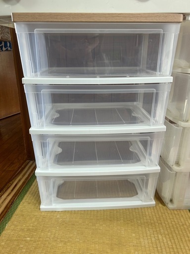 急ぎ‼︎本日か明日】収納タンス (わぁぁ) 浦添の収納家具《タンス