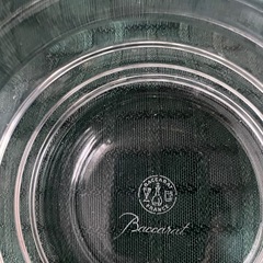 バカラのペアグラスの画像